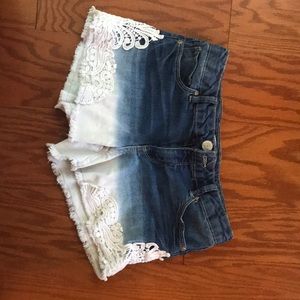 Mudd girls denim shorts Size 16